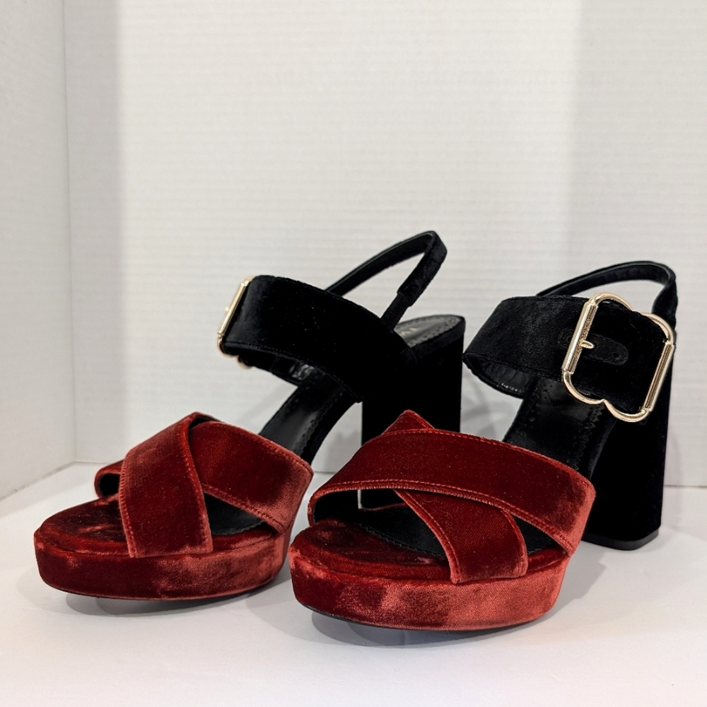 Twinset Milano Women's Ca8thg Platform Sandals Size 41